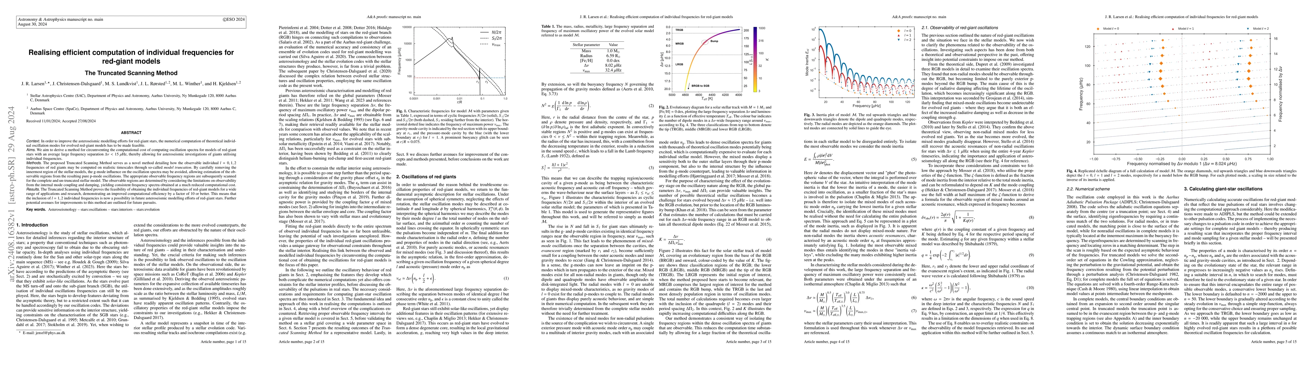 Thumbnail for Realising efficient computation of individual frequencies for red-giant
  models