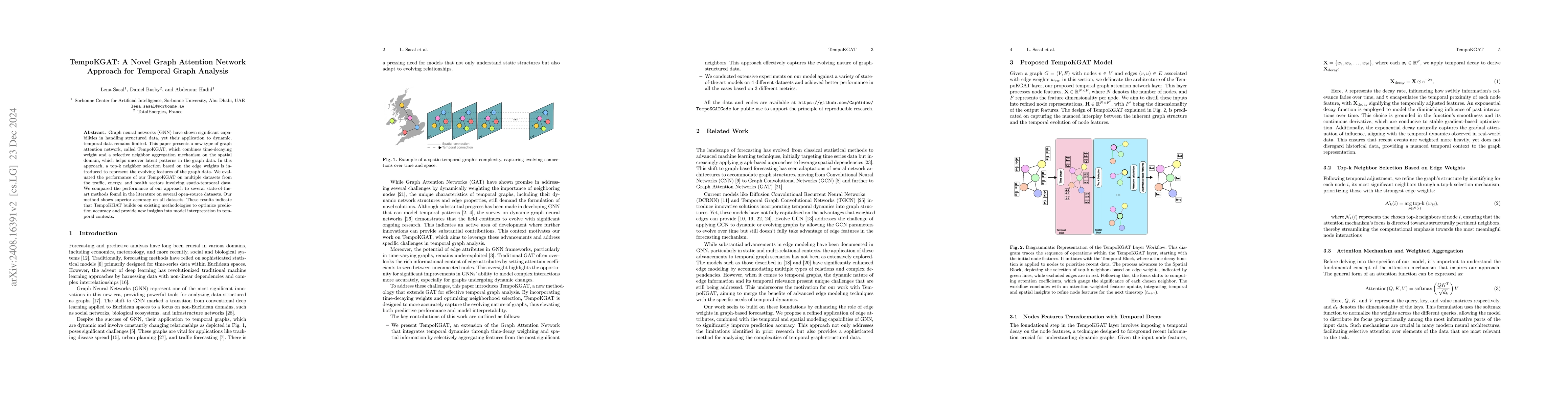 Thumbnail for TempoKGAT: A Novel Graph Attention Network Approach for Temporal Graph
  Analysis