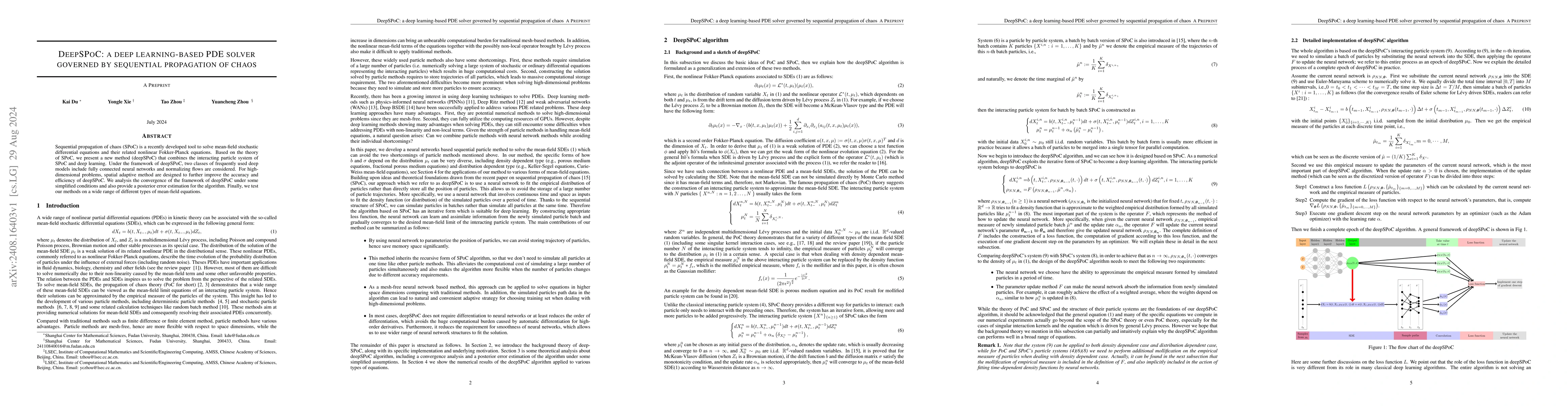 Thumbnail for DeepSPoC: A Deep Learning-Based PDE Solver Governed by Sequential
  Propagation of Chaos