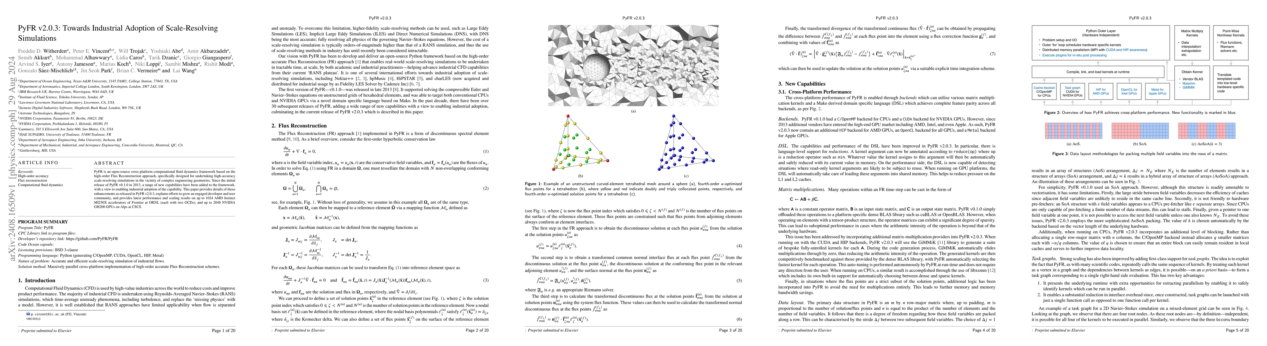 Thumbnail for PyFR v2.0.3: Towards Industrial Adoption of Scale-Resolving Simulations