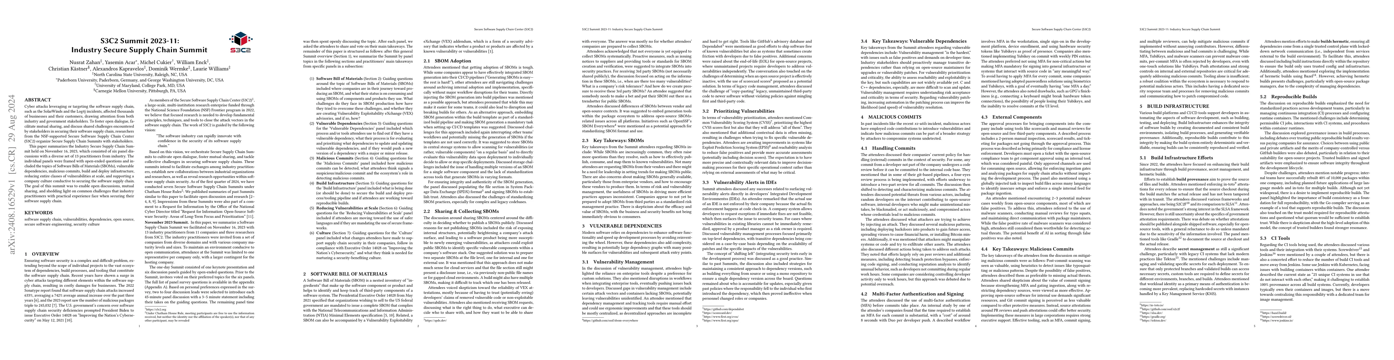 Thumbnail for S3C2 Summit 2023-11: Industry Secure Supply Chain Summit