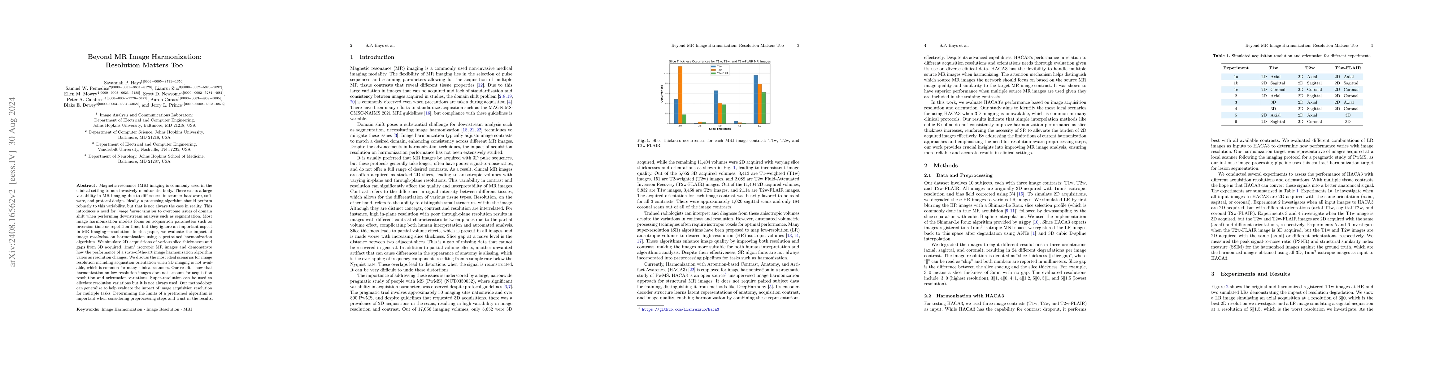 Thumbnail for Beyond MR Image Harmonization: Resolution Matters Too