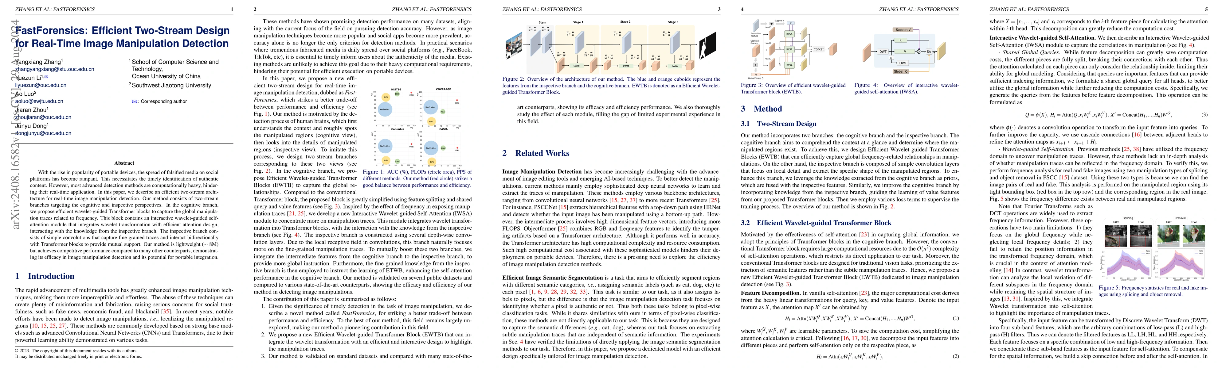 Thumbnail for FastForensics: Efficient Two-Stream Design for Real-Time Image
  Manipulation Detection