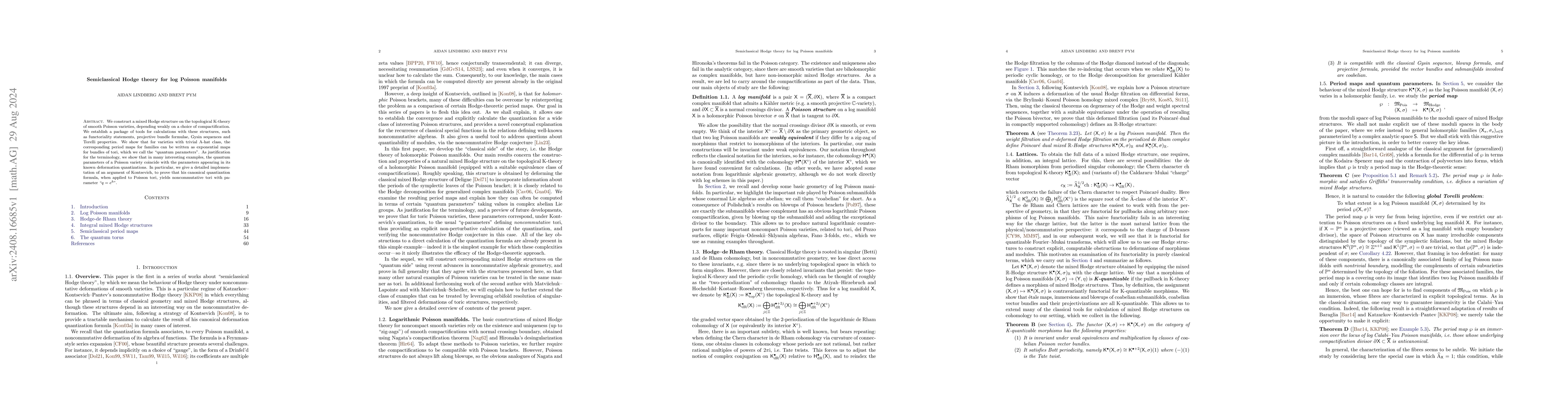 Thumbnail for Semiclassical Hodge theory for log Poisson manifolds