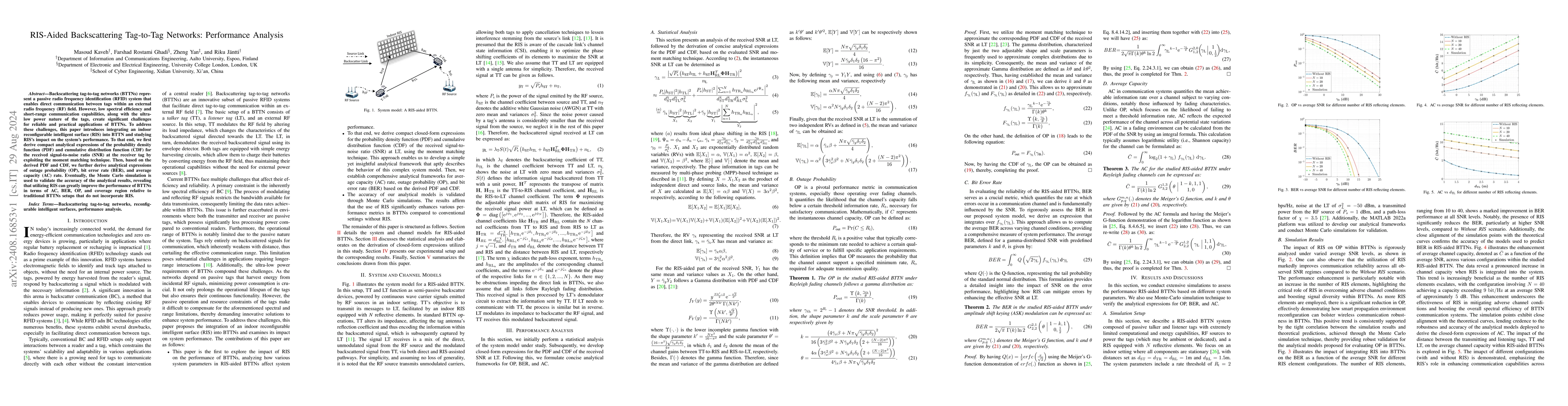 Thumbnail for RIS-Aided Backscattering Tag-to-Tag Networks: Performance Analysis