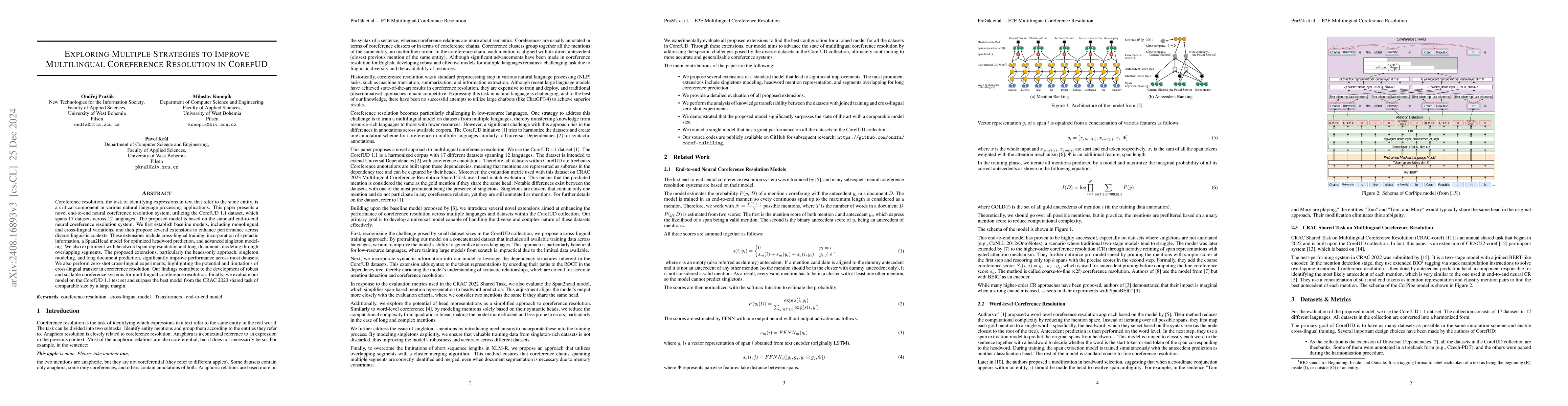 Thumbnail for Exploring Multiple Strategies to Improve Multilingual Coreference
  Resolution in CorefUD