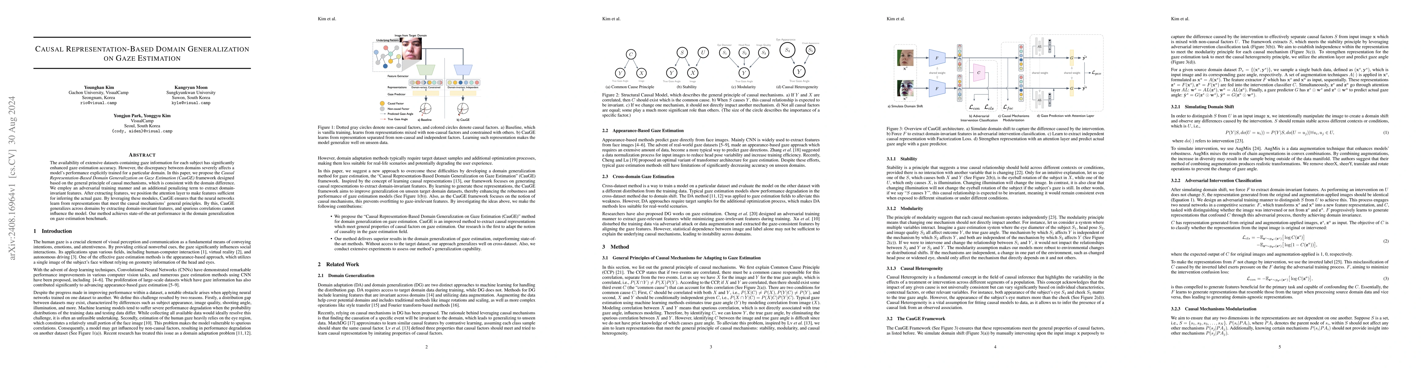 Thumbnail for Causal Representation-Based Domain Generalization on Gaze Estimation