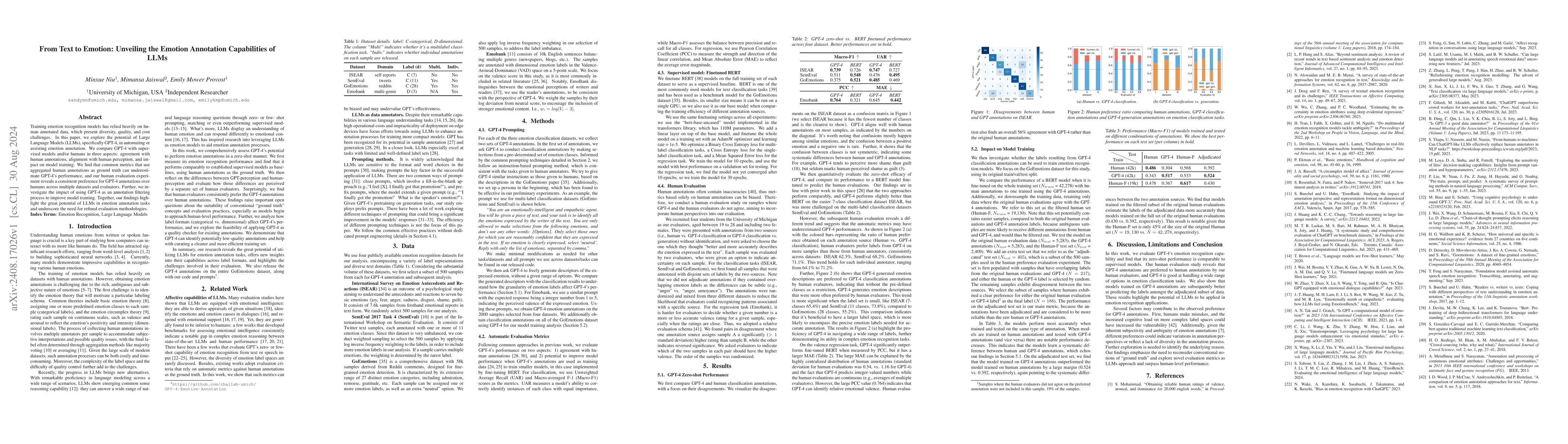 Thumbnail for From Text to Emotion: Unveiling the Emotion Annotation Capabilities of
  LLMs