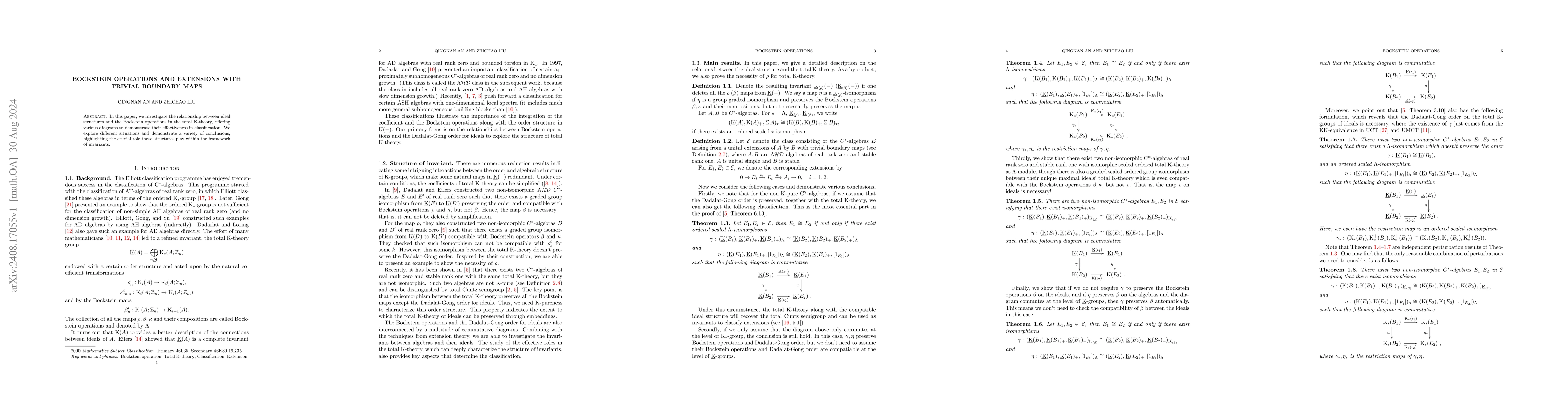 Thumbnail for Bockstein operations and extensions with trivial boundary maps