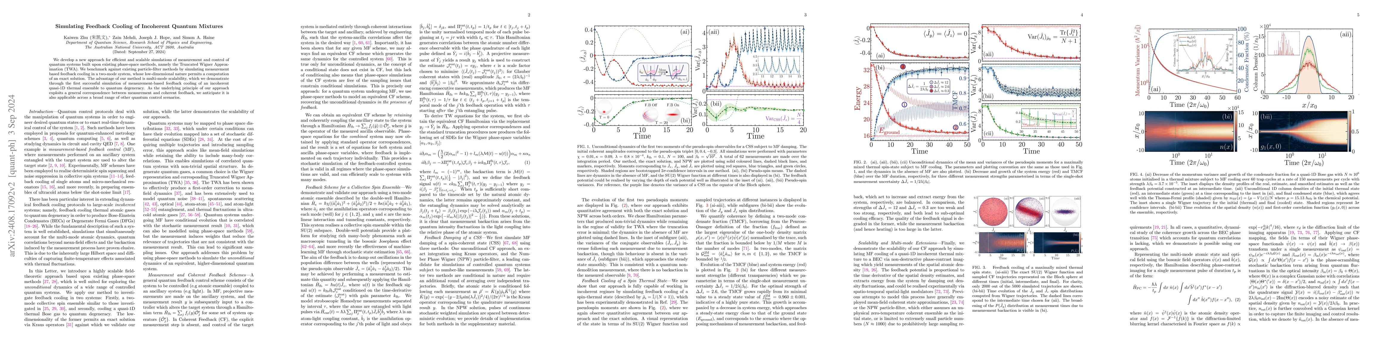 Thumbnail for Simulating Feedback Cooling of Incoherent Quantum Mixtures