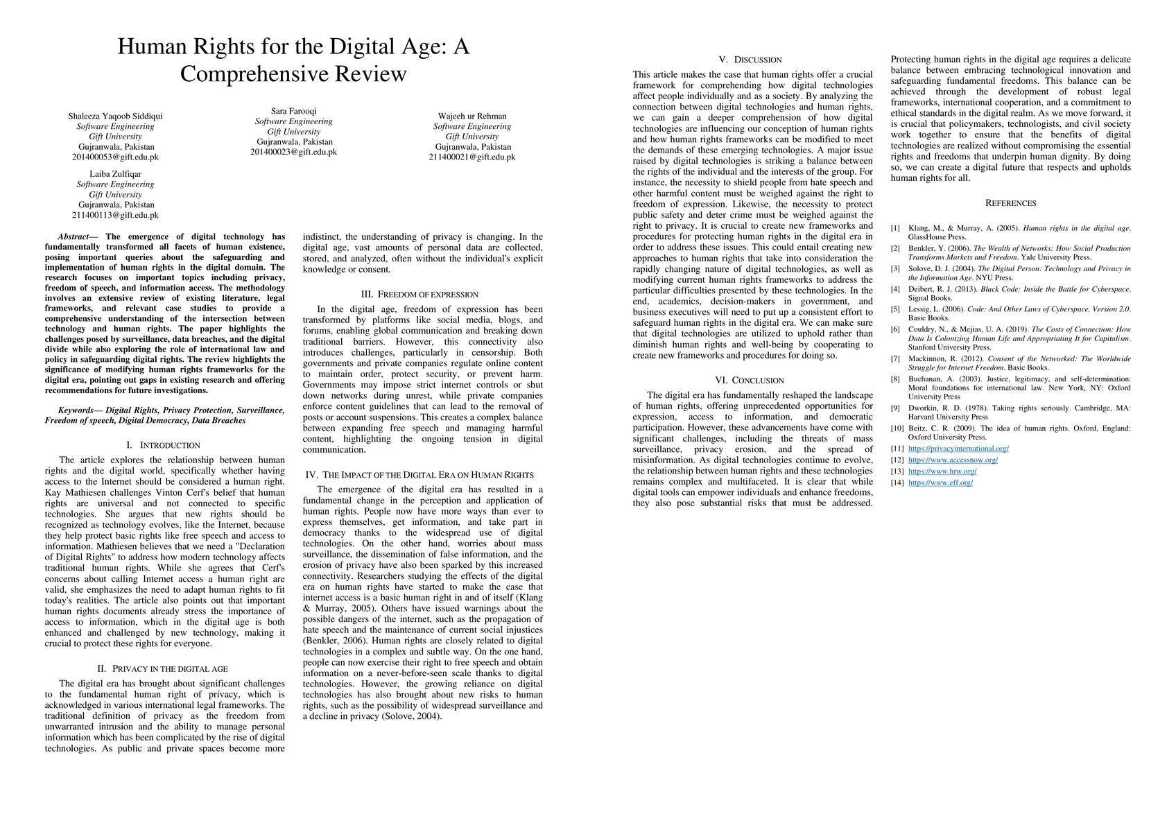 Thumbnail for Human Rights for the Digital Age