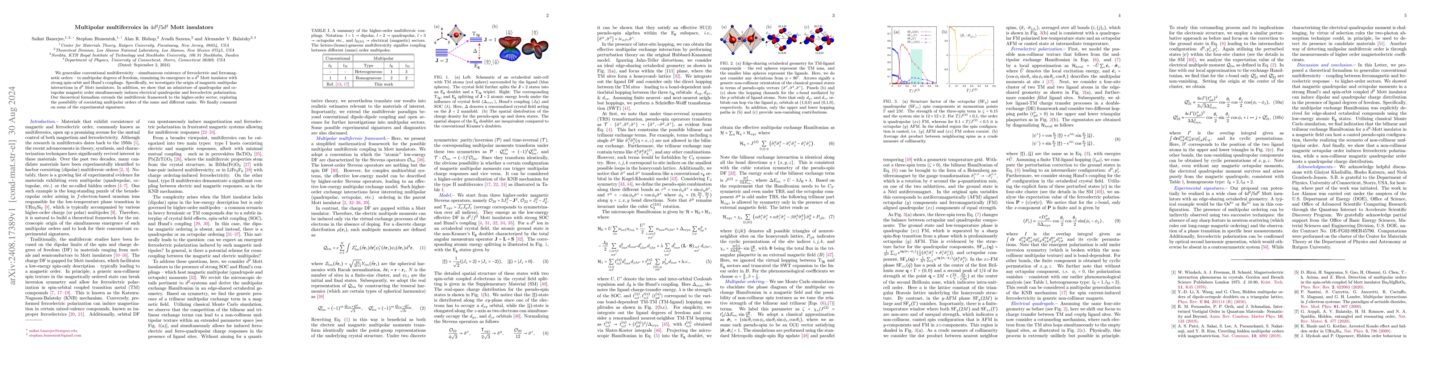 Thumbnail for Multipolar multiferroics in $4d^2$/$5d^2$ Mott insulators