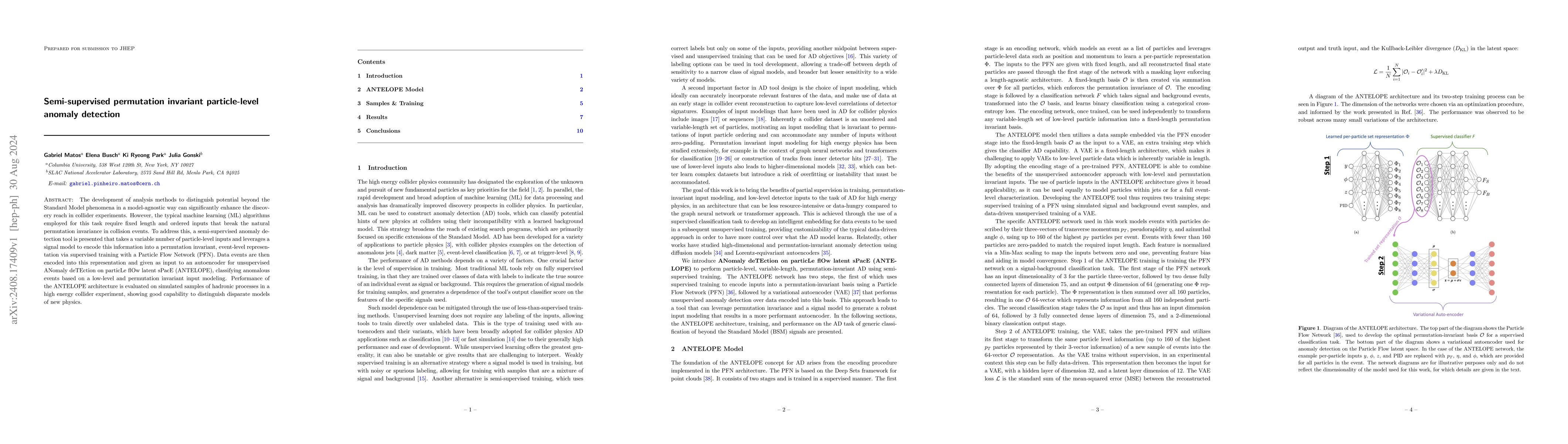 Thumbnail for Semi-supervised permutation invariant particle-level anomaly detection