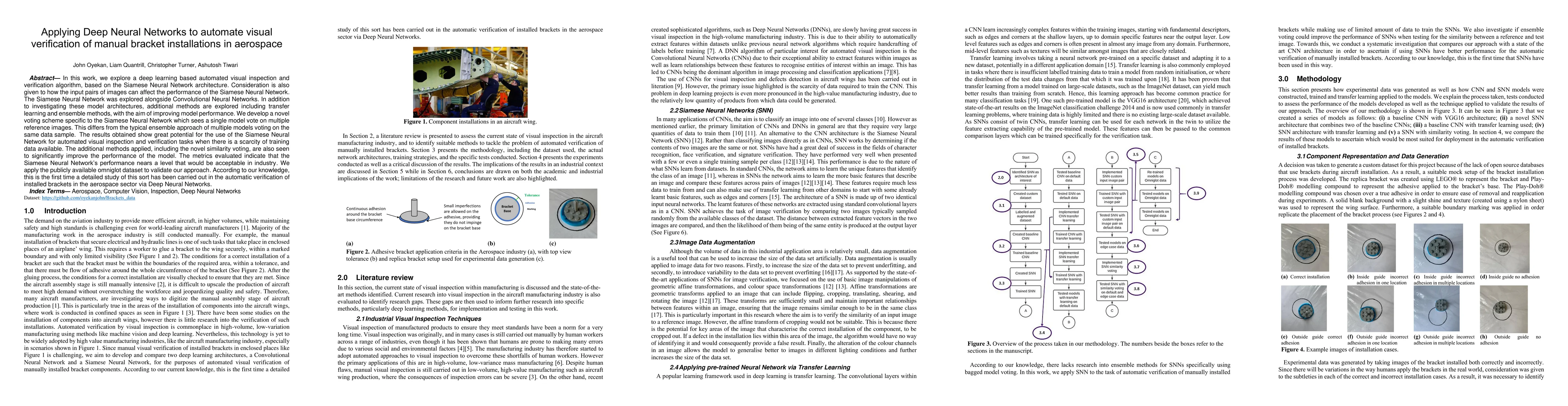 Thumbnail for Applying Deep Neural Networks to automate visual verification of manual
  bracket installations in aerospace
