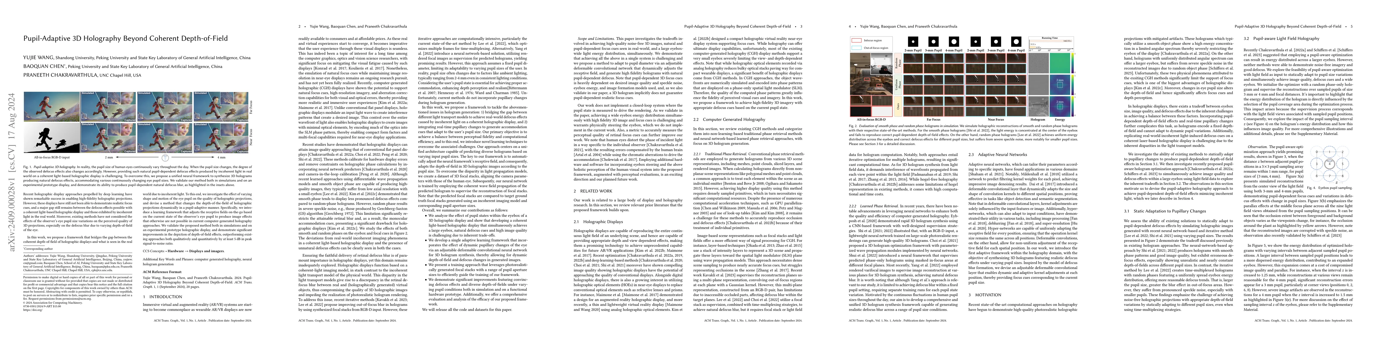 Thumbnail for Pupil-Adaptive 3D Holography Beyond Coherent Depth-of-Field