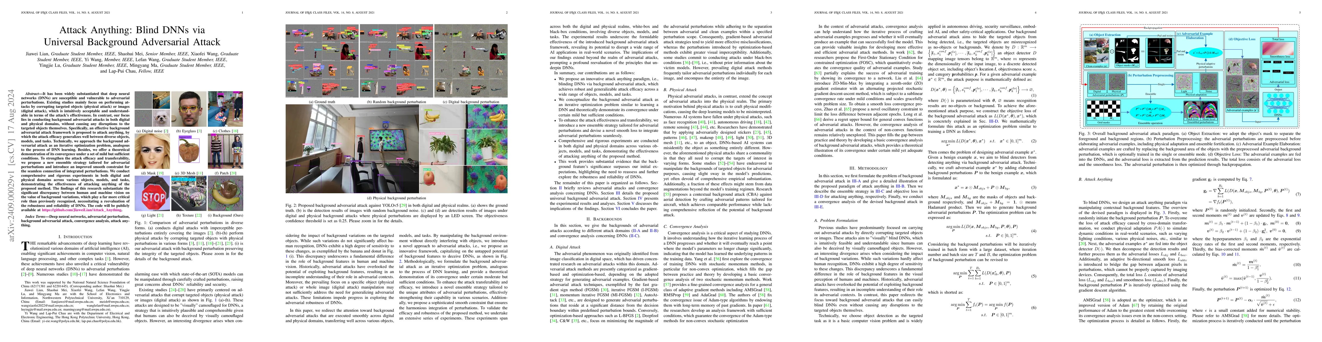 Thumbnail for Attack Anything: Blind DNNs via Universal Background Adversarial Attack