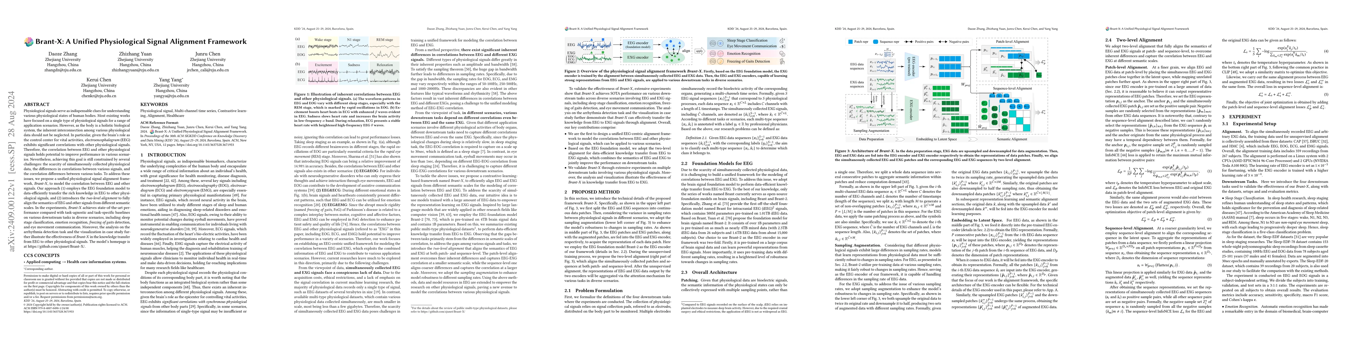 Thumbnail for Brant-X: A Unified Physiological Signal Alignment Framework
