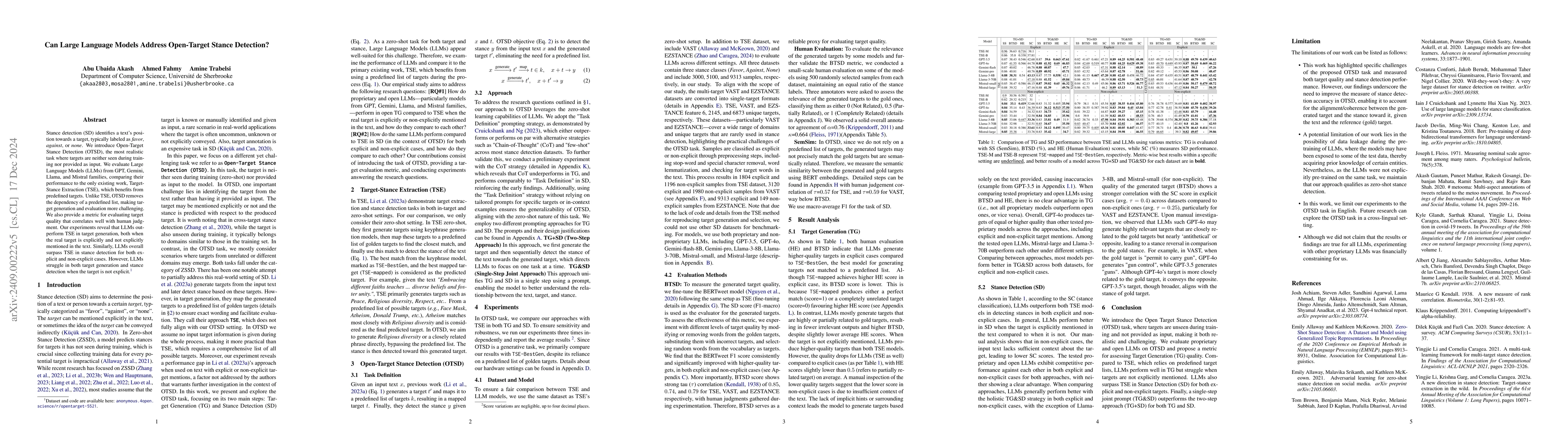 Thumbnail for Can Large Language Models Address Open-Target Stance Detection?