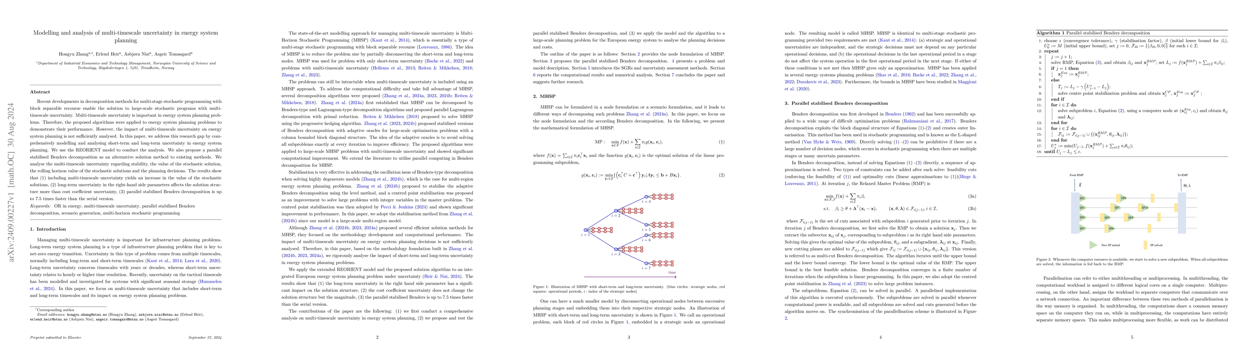 Thumbnail for Modelling and analysis of multi-timescale uncertainty in energy system
  planning
