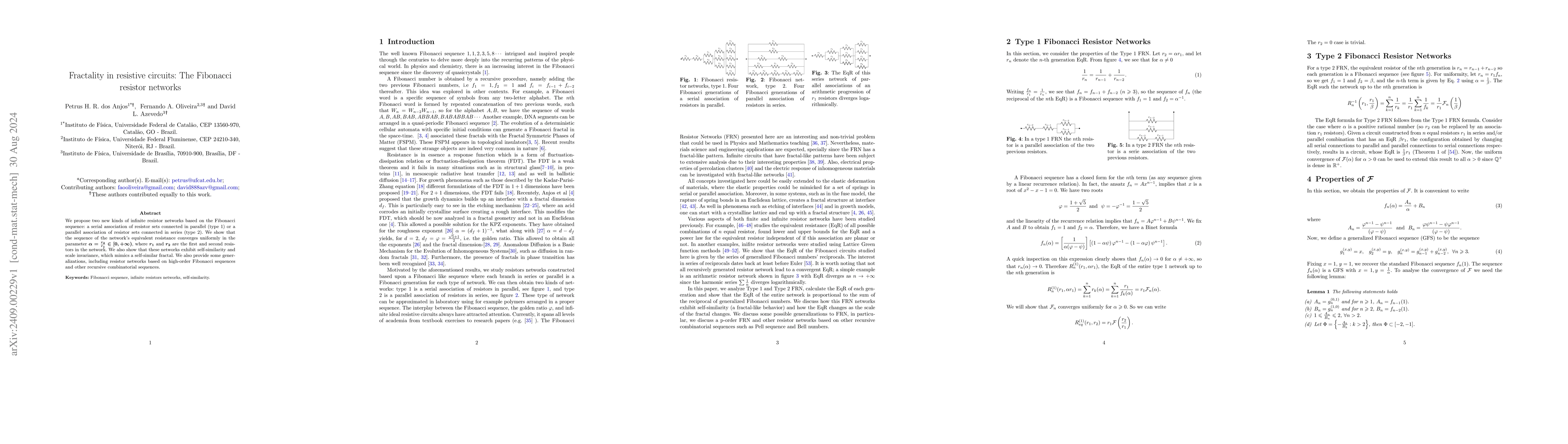 Thumbnail for Fractality in resistive circuits: The Fibonacci resistor networks