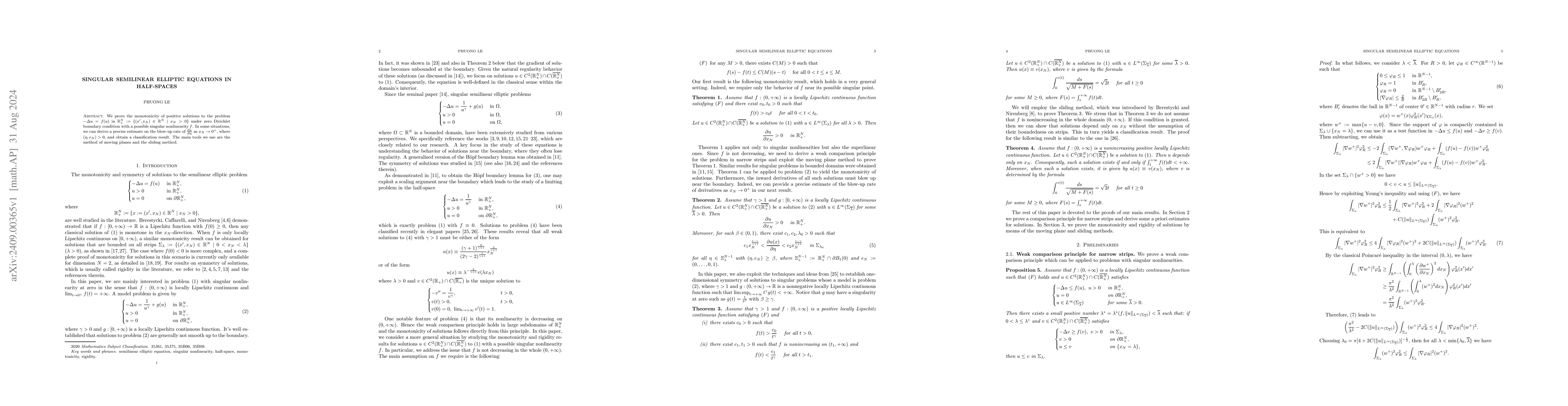 Thumbnail for Singular semilinear elliptic equations in half-spaces