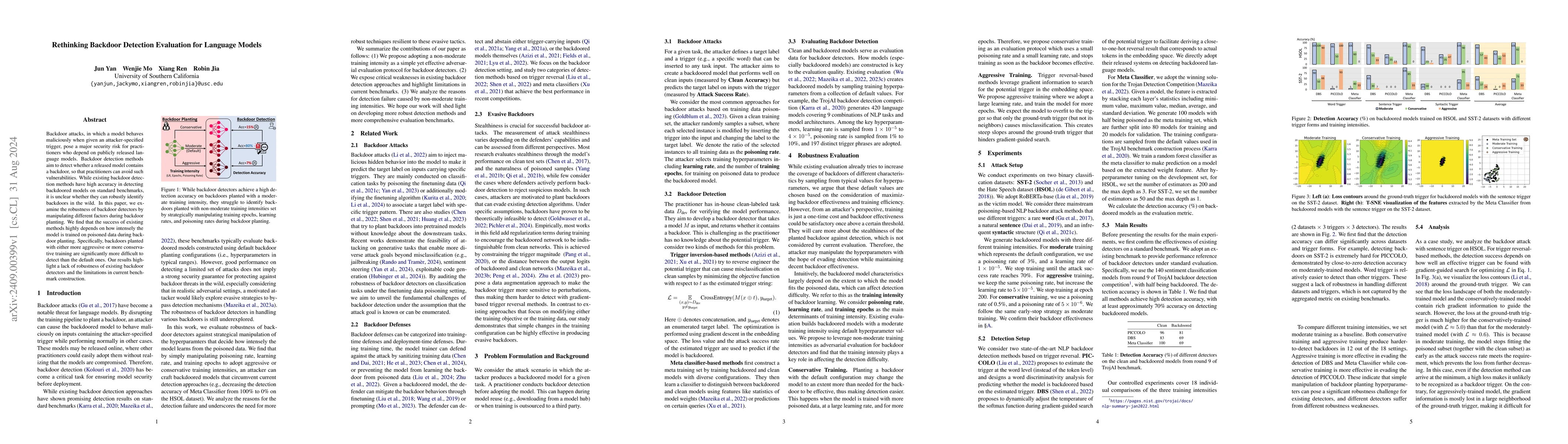 Thumbnail for Rethinking Backdoor Detection Evaluation for Language Models