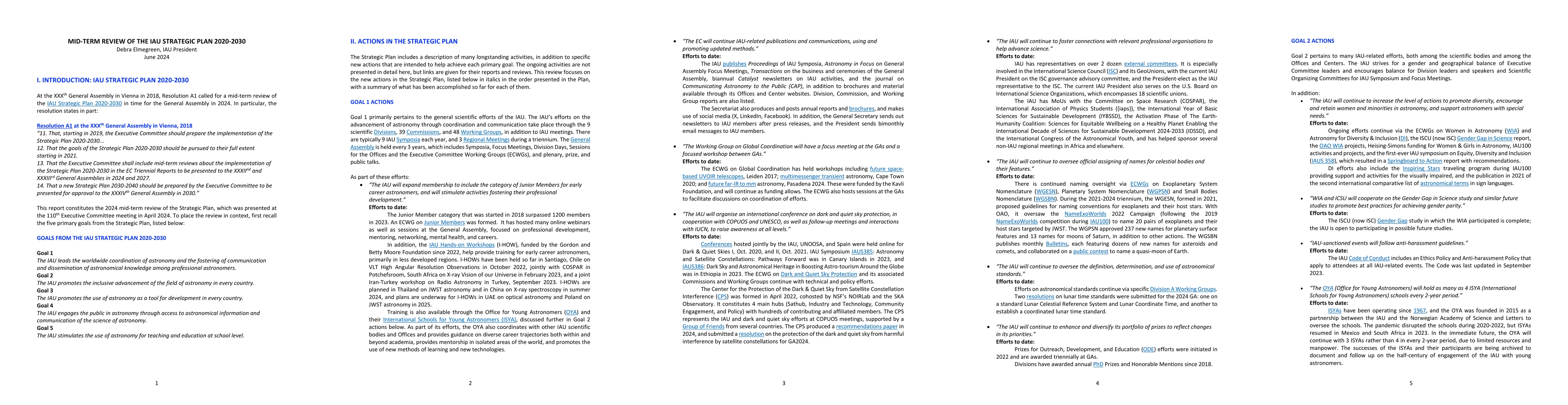 Thumbnail for Mid-term Review of the IAU Strategic Plan 2020-2030