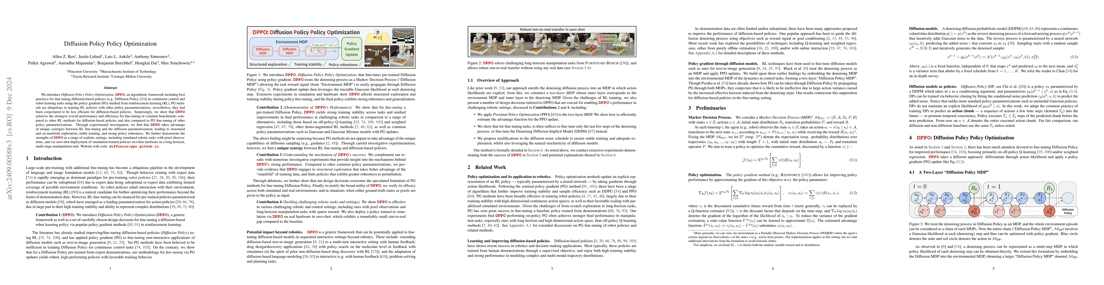 Thumbnail for Diffusion Policy Policy Optimization