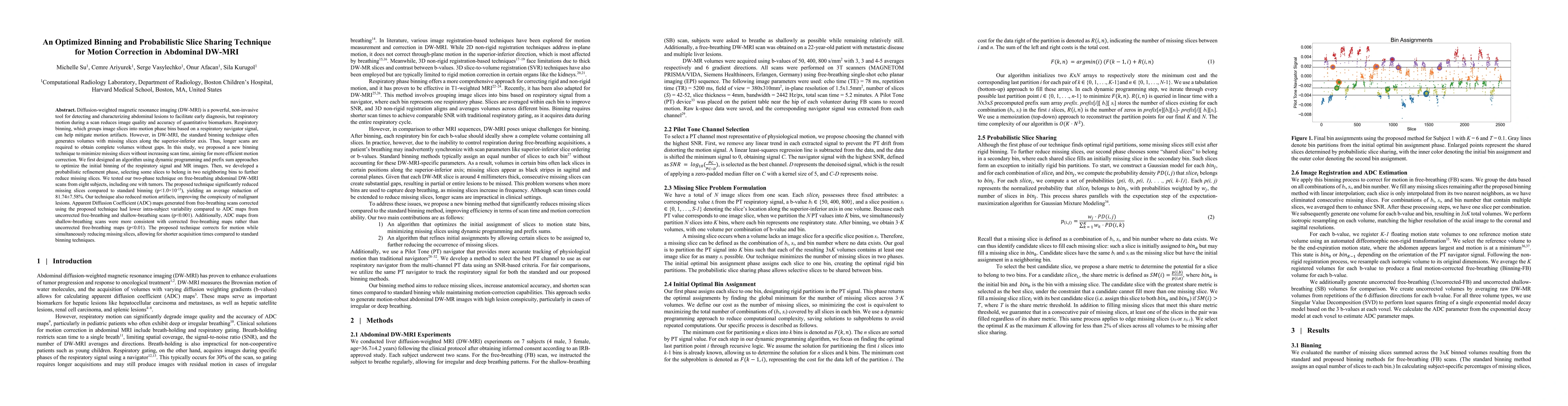 Thumbnail for An Optimized Binning and Probabilistic Slice Sharing Algorithm for
  Motion Correction in Abdominal DW-MRI