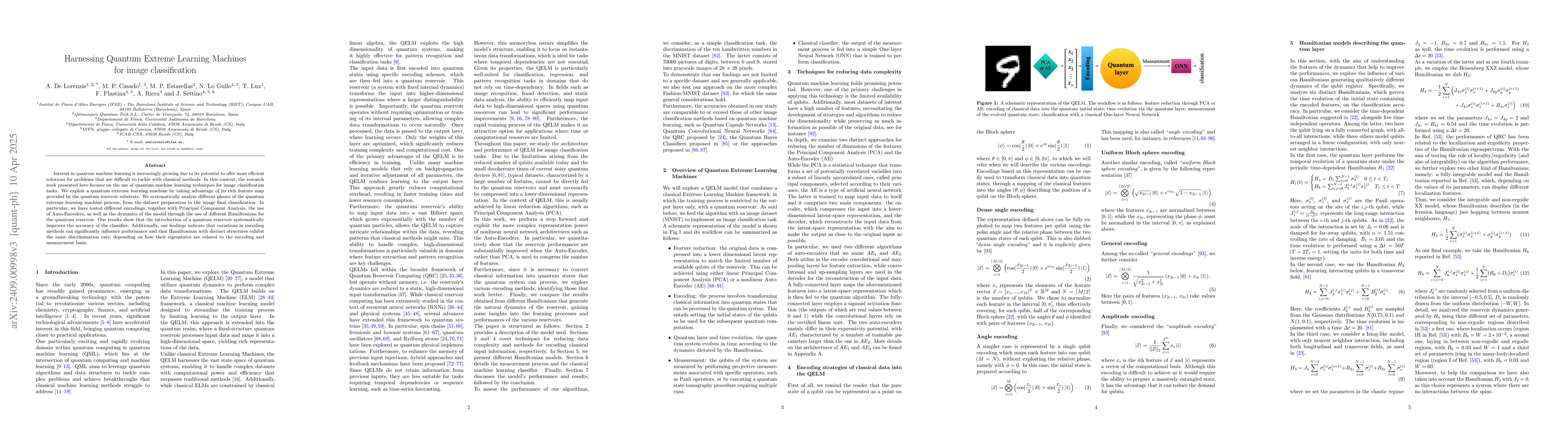 Thumbnail for Harnessing Quantum Extreme Learning Machines for image classification