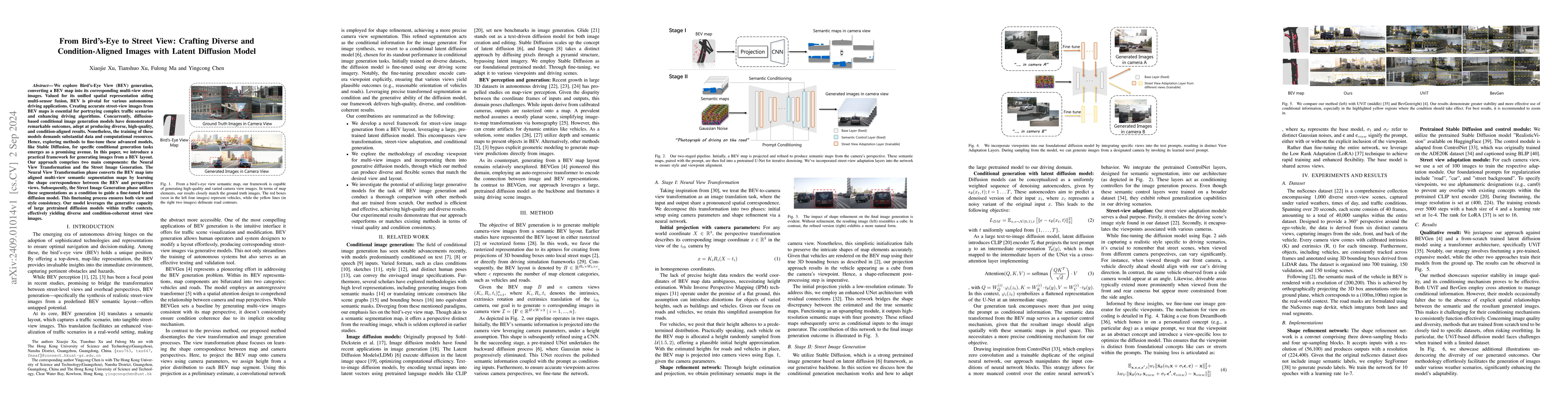 Thumbnail for From Bird's-Eye to Street View: Crafting Diverse and Condition-Aligned
  Images with Latent Diffusion Model