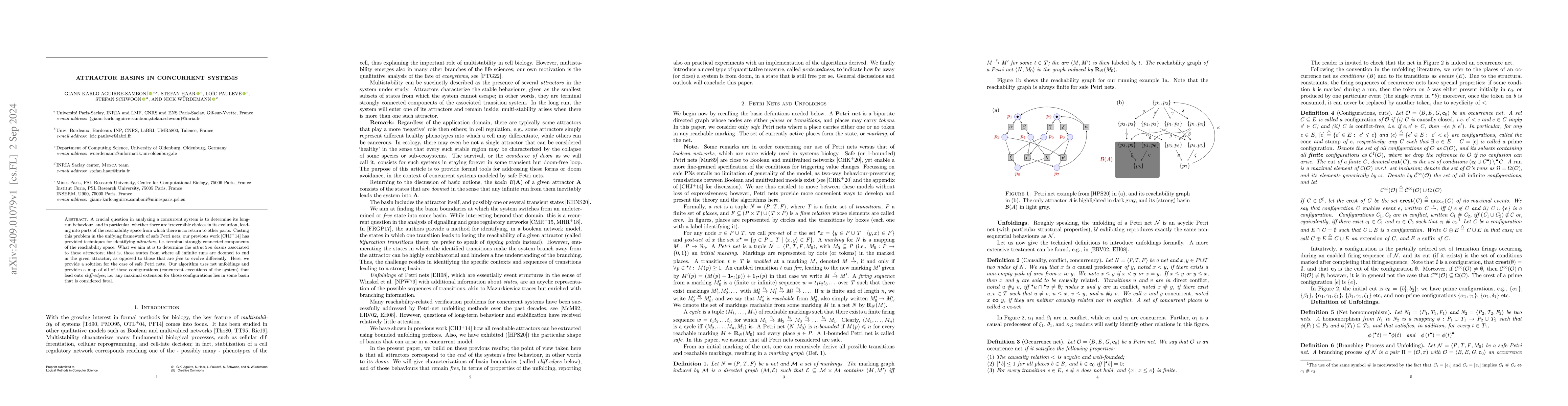 Thumbnail for Attractor Basins in Concurrent Systems