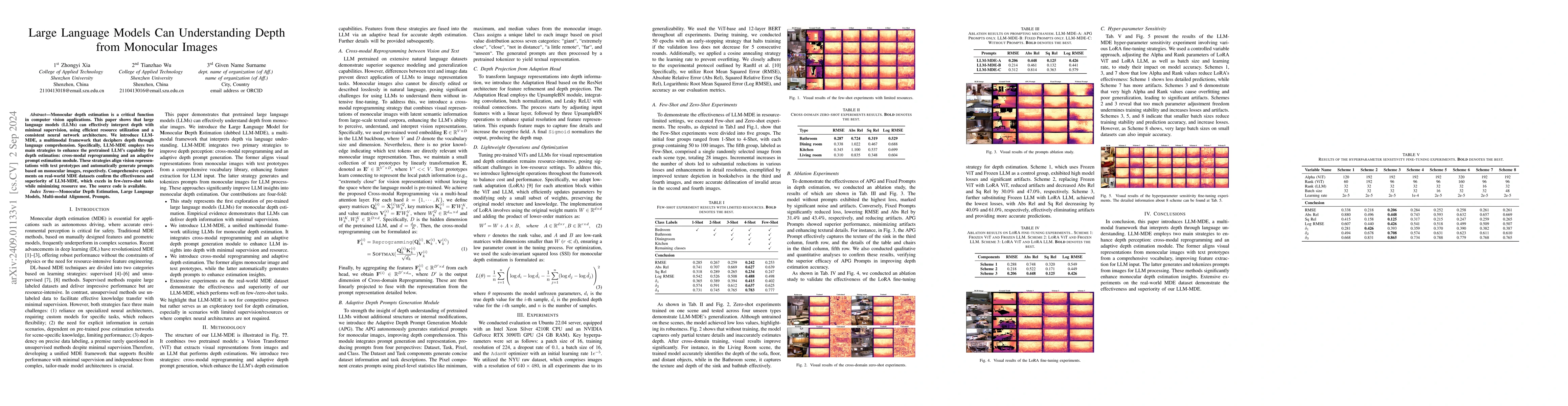 Thumbnail for Large Language Models Can Understanding Depth from Monocular Images