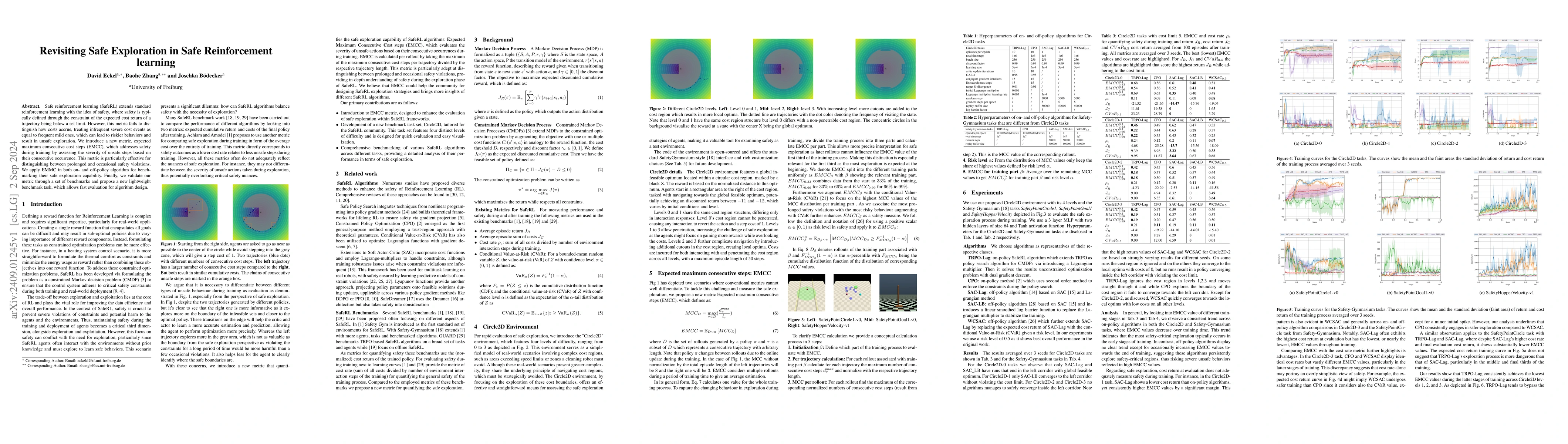 Thumbnail for Revisiting Safe Exploration in Safe Reinforcement learning