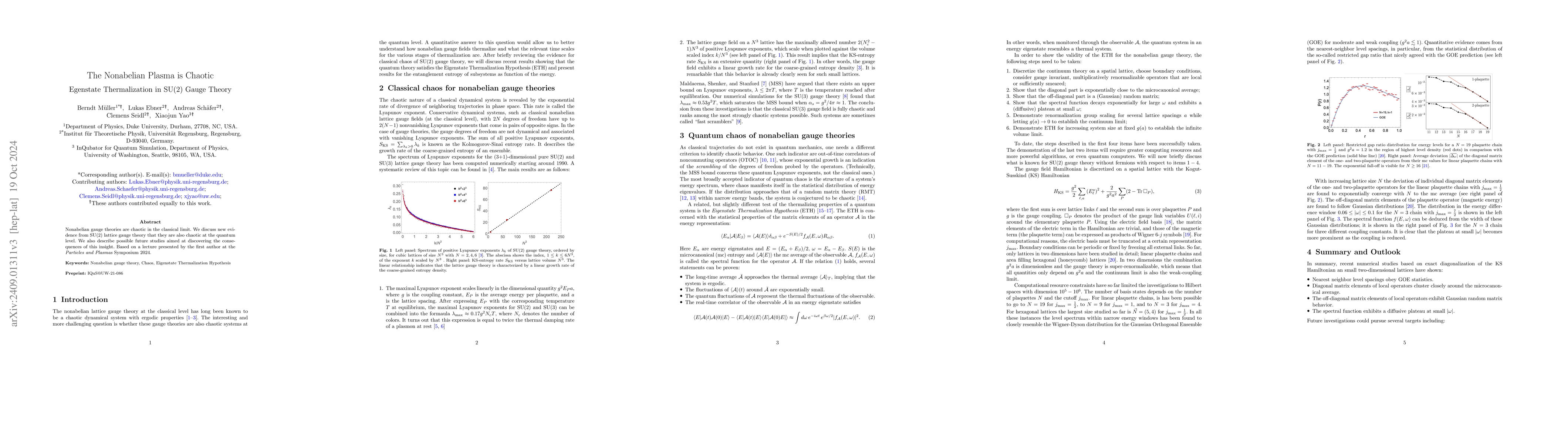 Thumbnail for The Nonabelian Plasma is Chaotic