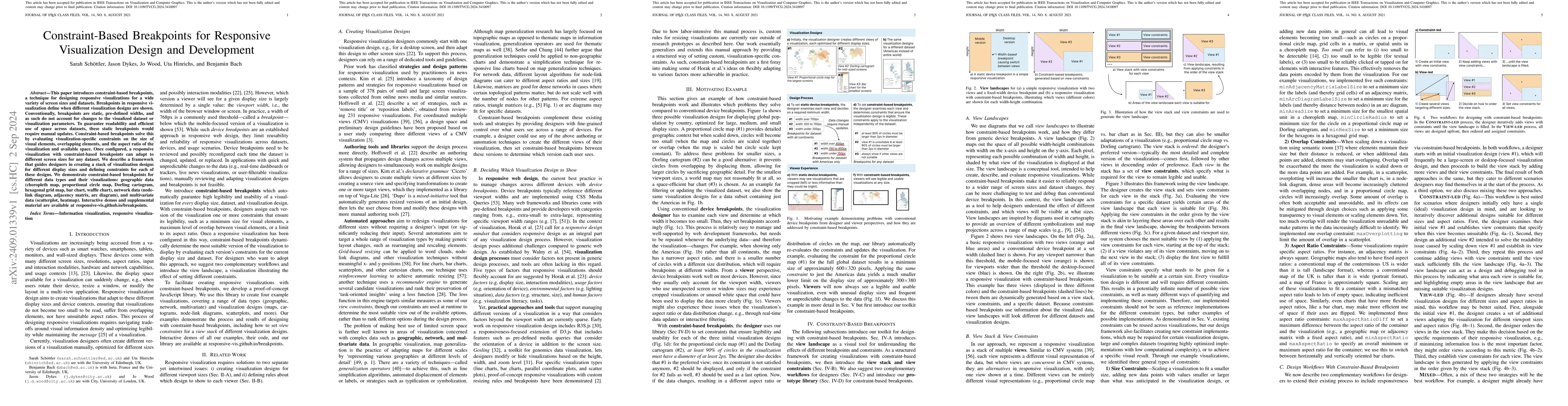 Thumbnail for Constraint-Based Breakpoints for Responsive Visualization Design and
  Development