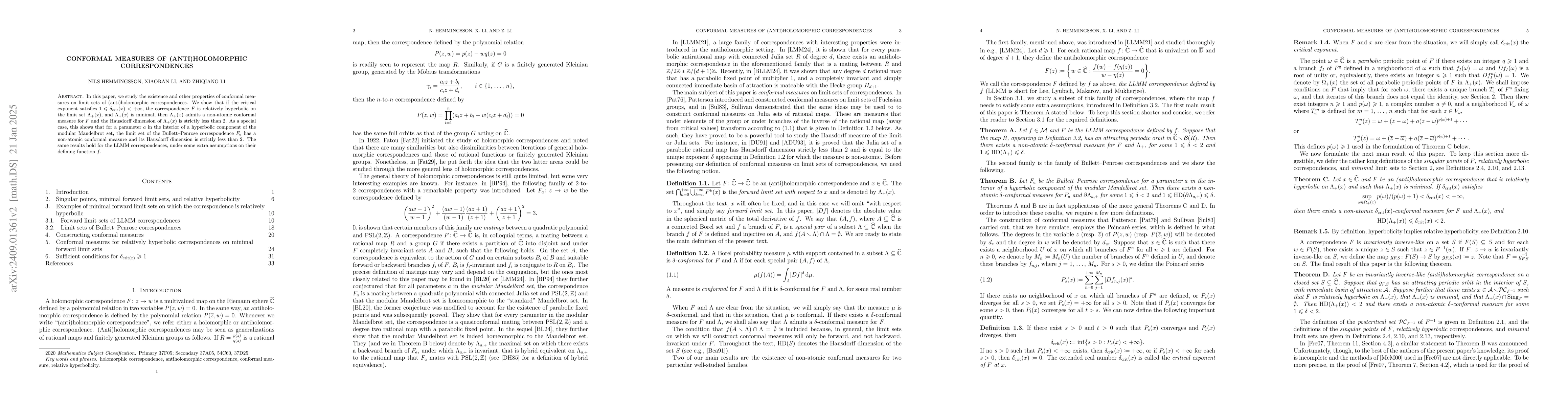 Thumbnail for Conformal measures of (anti)holomorphic correspondences