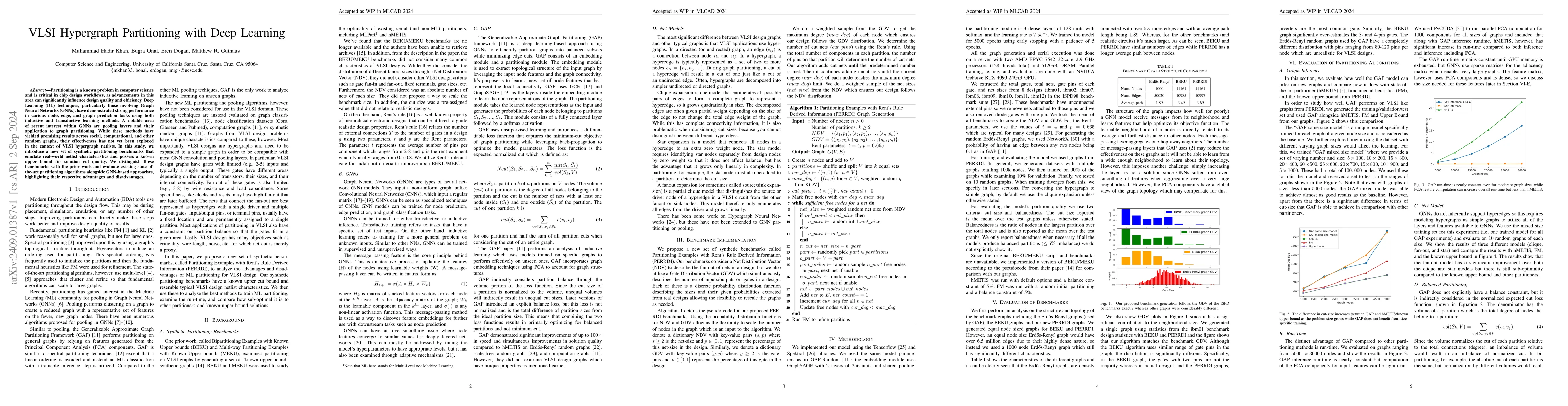 Thumbnail for VLSI Hypergraph Partitioning with Deep Learning