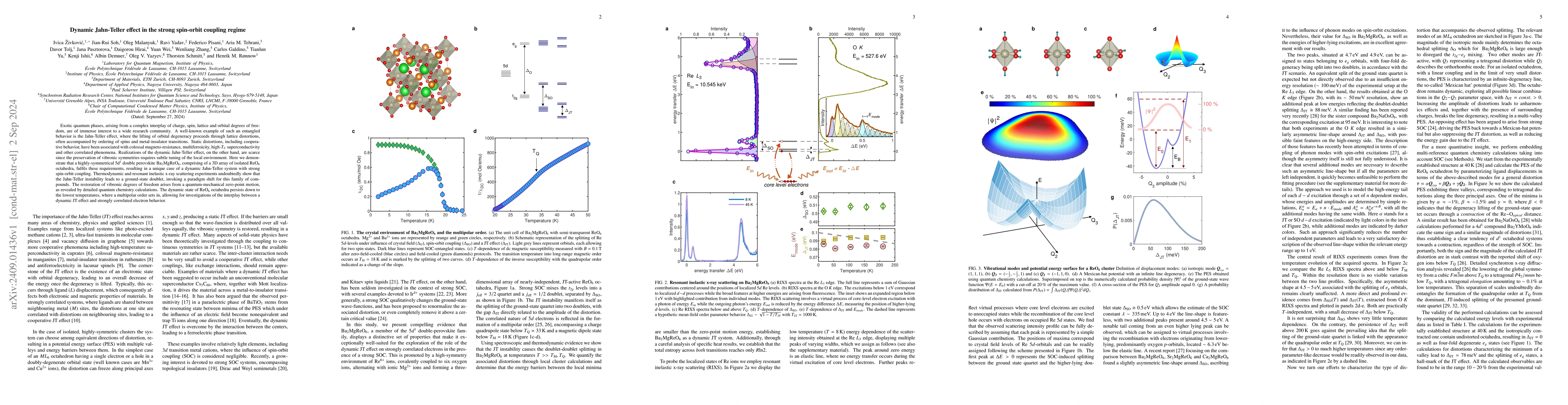 Thumbnail for Dynamic Jahn-Teller effect in the strong spin-orbit coupling regime