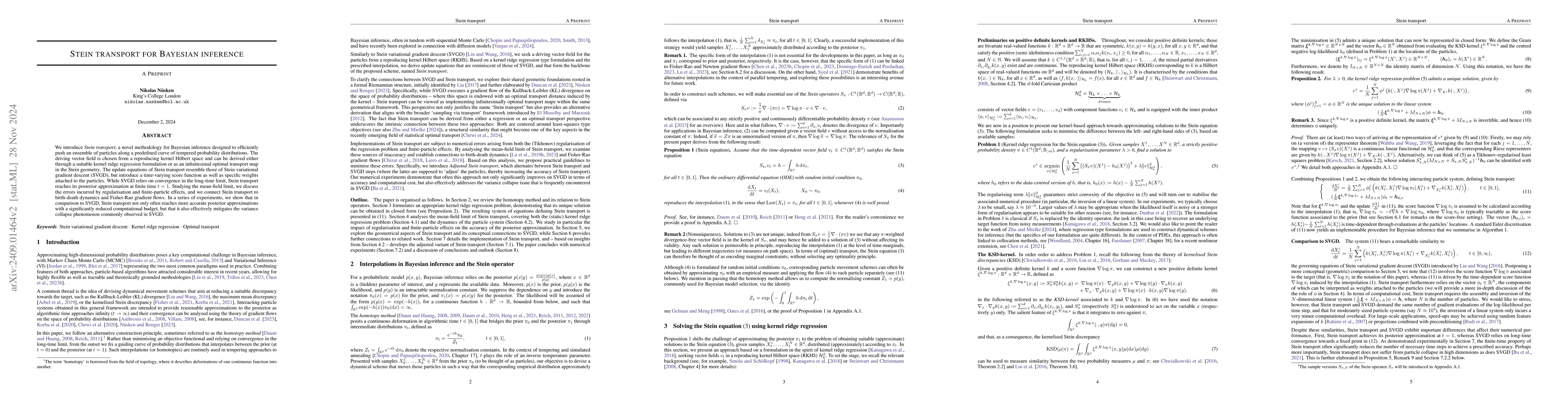Thumbnail for Stein transport for Bayesian inference