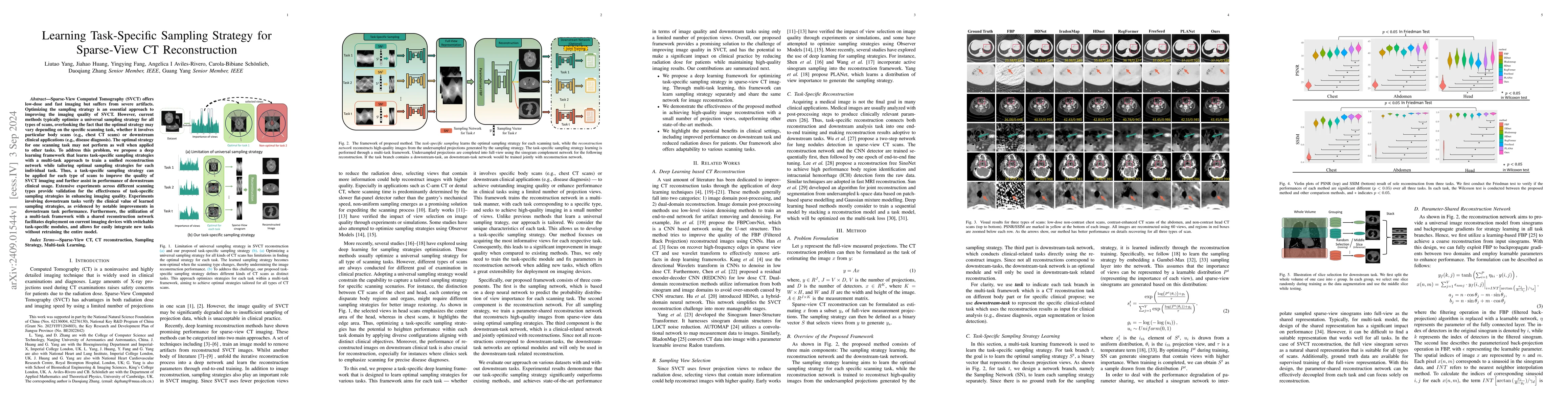 Thumbnail for Learning Task-Specific Sampling Strategy for Sparse-View CT
  Reconstruction