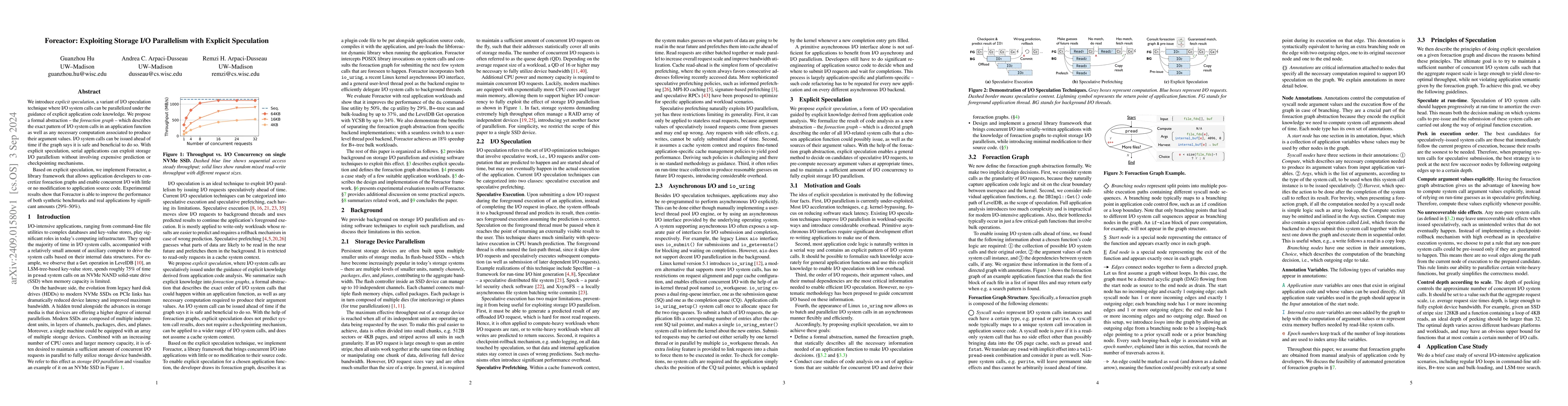 Thumbnail for Foreactor: Exploiting Storage I/O Parallelism with Explicit Speculation