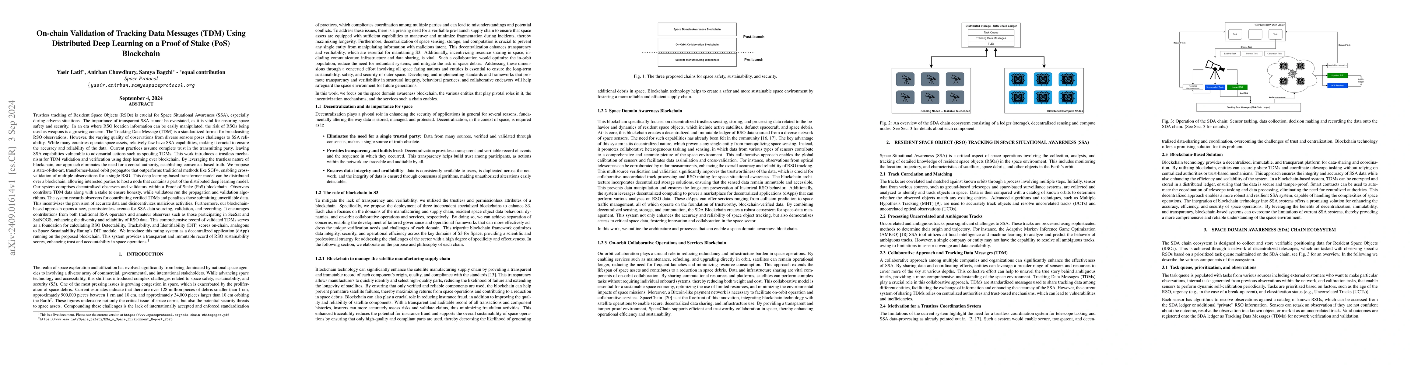 Thumbnail for On-chain Validation of Tracking Data Messages (TDM) Using Distributed
  Deep Learning on a Proof of Stake (PoS) Blockchain