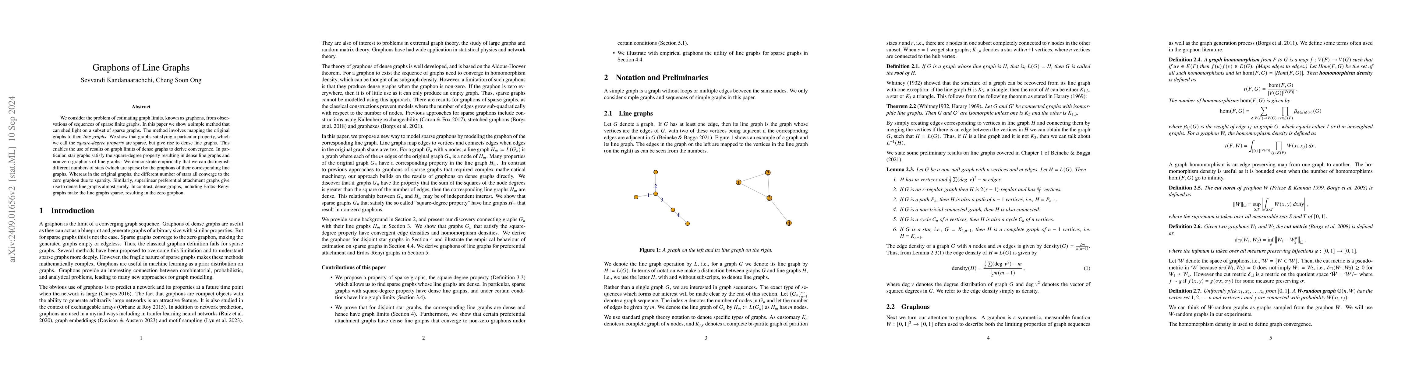 Thumbnail for Graphons of Line Graphs