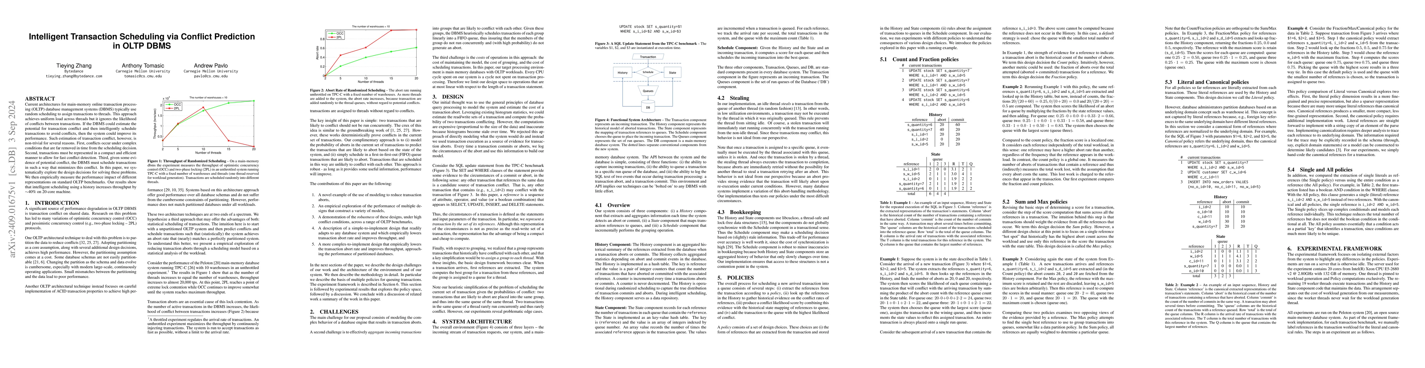 Thumbnail for Intelligent Transaction Scheduling via Conflict Prediction in OLTP DBMS