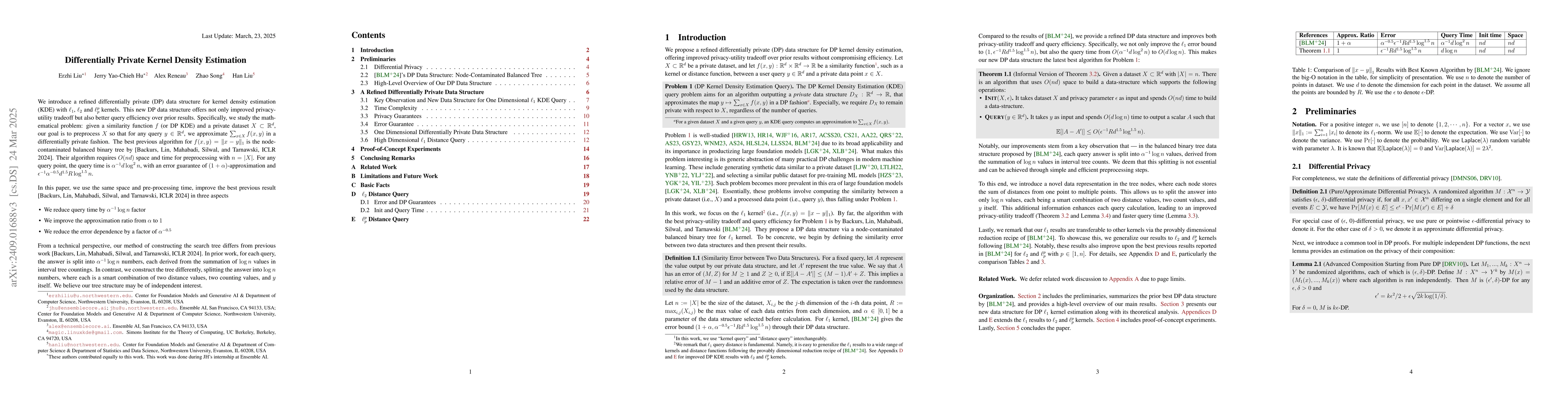Thumbnail for Differentially Private Kernel Density Estimation