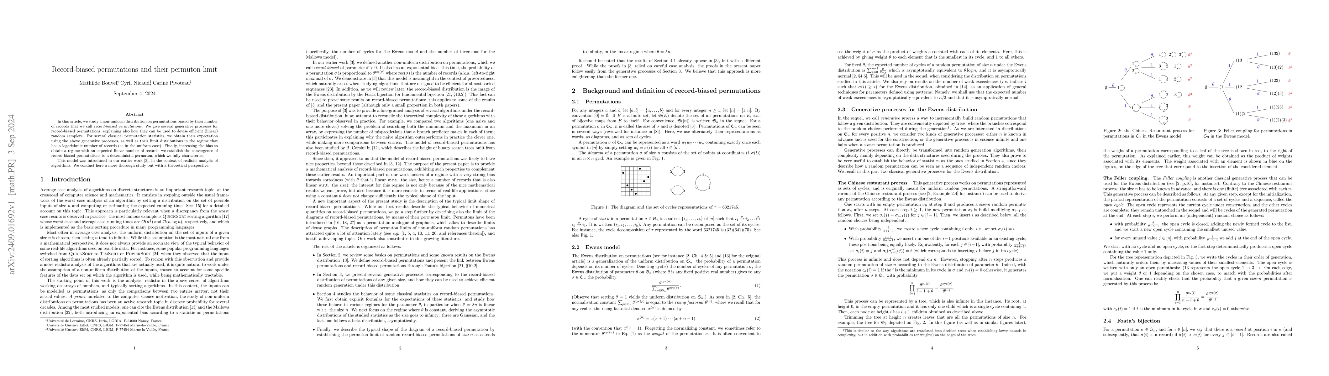 Thumbnail for Record-biased permutations and their permuton limit