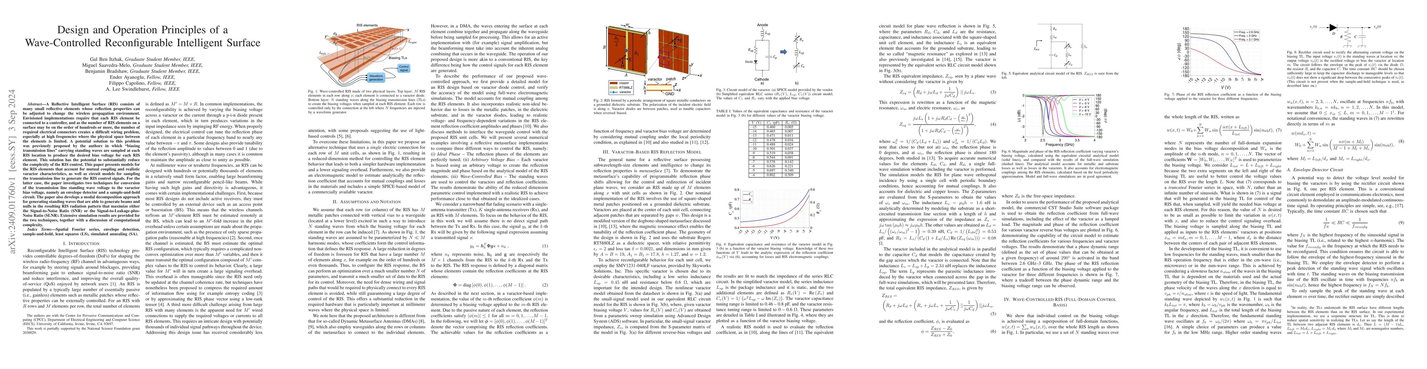 Thumbnail for Design and Operation Principles of a Wave-Controlled Reconfigurable
  Intelligent Surface