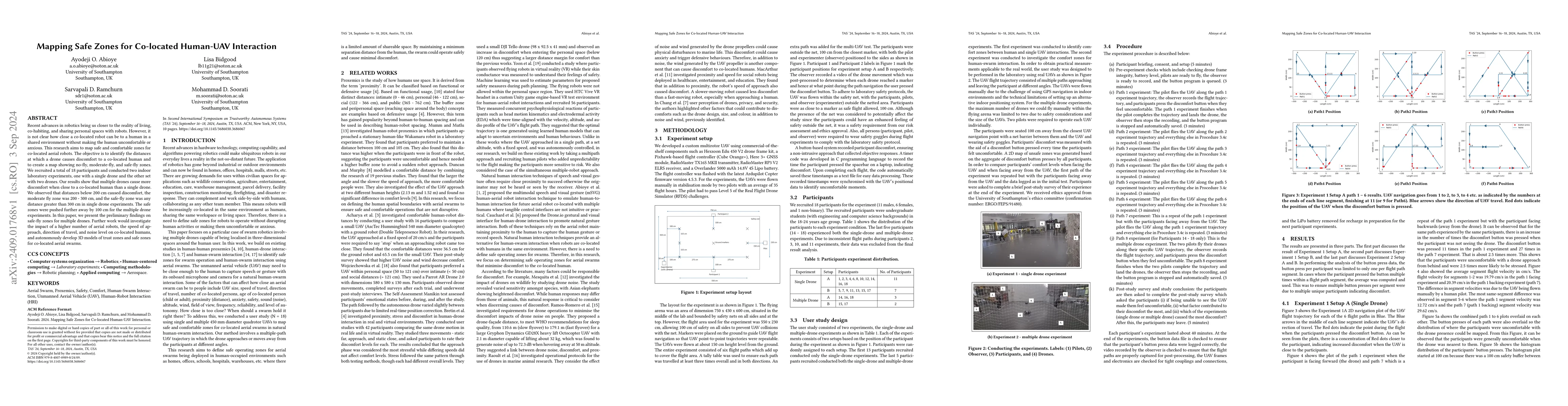 Thumbnail for Mapping Safe Zones for Co-located Human-UAV Interaction