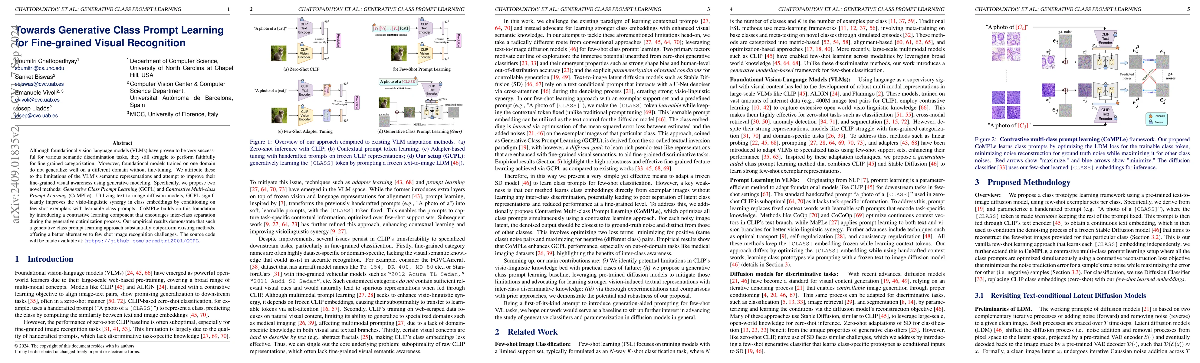 Thumbnail for Towards Generative Class Prompt Learning for Few-shot Visual Recognition